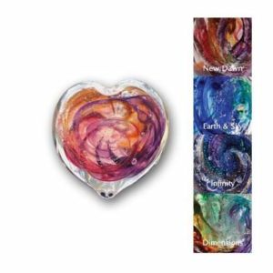 Art Glass Forever Heart