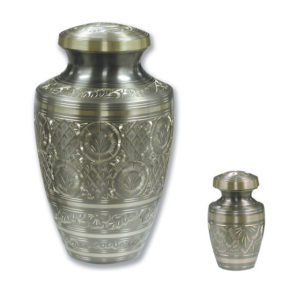 Platinum Engraved Urn