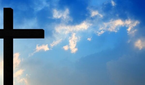 cross and blue sky