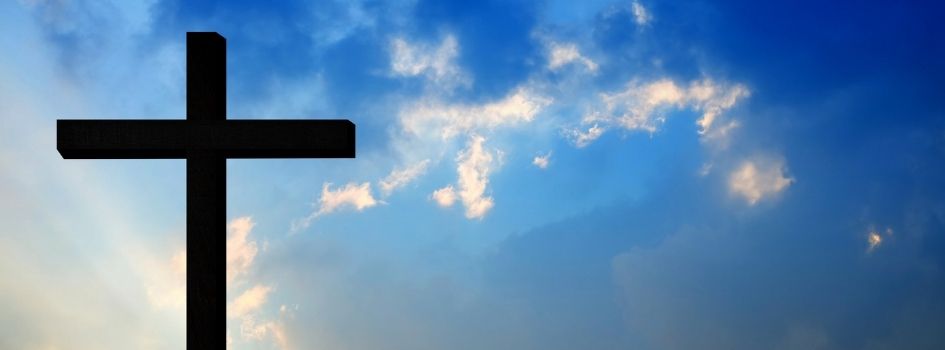 cross and blue sky